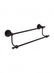 Astor Place Collection Double Towel Bar Antique Bronze 18inch