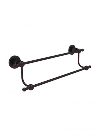 Astor Place Collection Double Towel Bar Antique Bronze 18inch