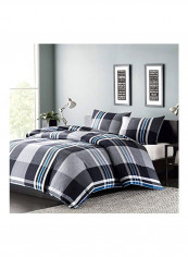 Kal Barteski Love printed Duvet Cover Polyester White/Black Queen
