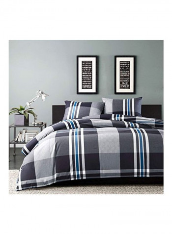 Kal Barteski Love printed Duvet Cover Polyester White/Black Queen