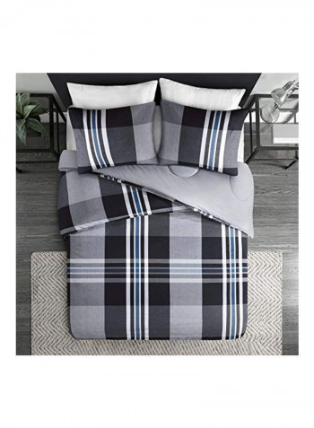 Kal Barteski Love printed Duvet Cover Polyester White/Black Queen