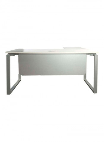 Modern Workstation White 76x76x141cm