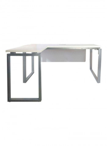 Modern Workstation White 76x76x141cm