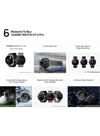 GT 2 Pro Classic Smartwatch Nebula Grey