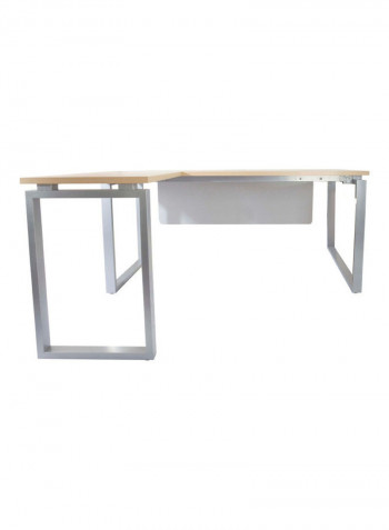 Modern Workstation Oak 76x76x141cm