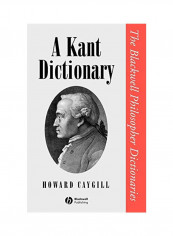 A Kant Dictionary Hardcover