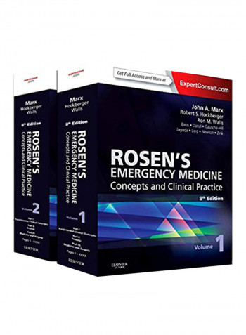 Rosen Emergency Medicine Concepts And Clinical Practice Paperback 8