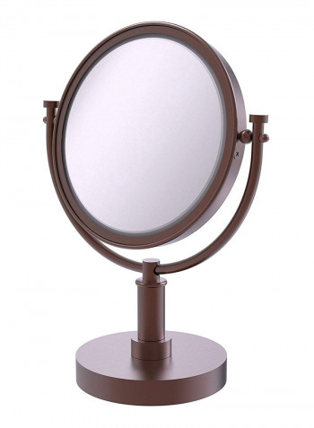 Soho Collection Vanity Top Makeup Mirror Antique Copper