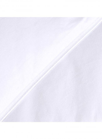 Cotton Duvet Down Comforter White Queen