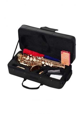 Bb Soprano Saxophone With Accessories