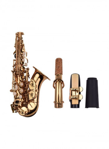 Bb Soprano Saxophone With Accessories