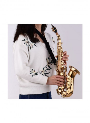 Bb Soprano Saxophone With Accessories