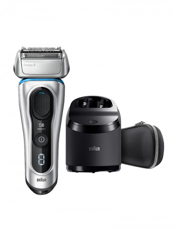 Series 8 Smart Sonic Technology Shaver Set Silver/Black