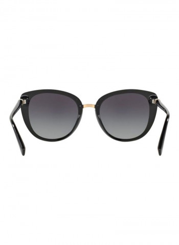Women's Full Rim Cat Eye Sunglasses - Lens Size: 53 mm