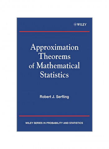 Approximation Theorems Of Mathematical Statistics Paperback