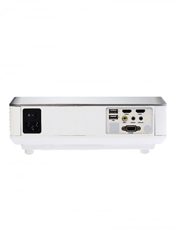 FWVGA LCD Projector 2600 Lumens - US Plug 2010718 White