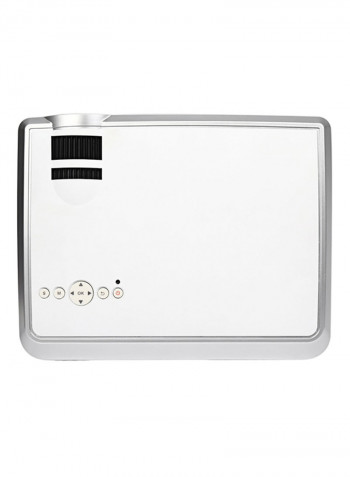 FWVGA LCD Projector 2600 Lumens - US Plug 2010718 White