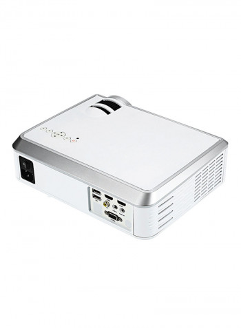 FWVGA LCD Projector 2600 Lumens - US Plug 2010718 White