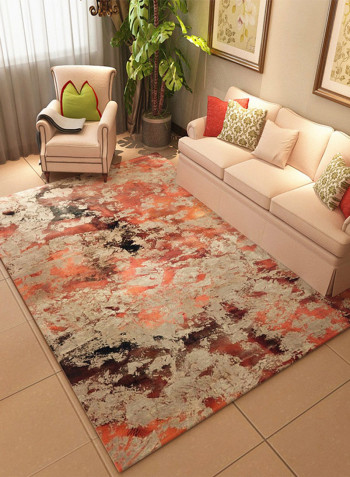 Retro Style Washable Carpet Multicolour 140x200centimeter
