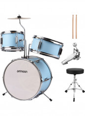 3-Piece Drum Set With Accessories