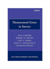 Measurement Errors In Surveys Paperback
