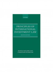 Principles Of International Investment Law Hardcover 2