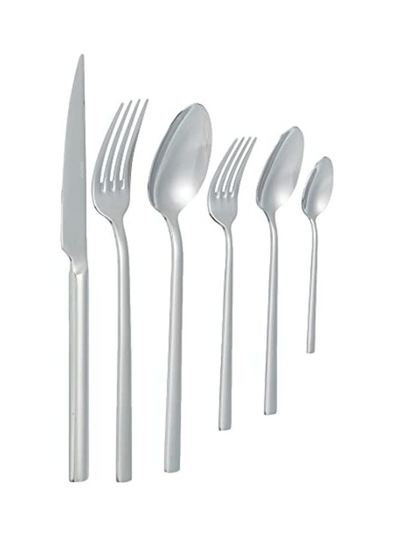 6-Piece Cutlery Set Silver