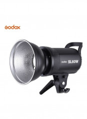 SL-60W 5600K LED Video Light For Photo Studio Photography Black