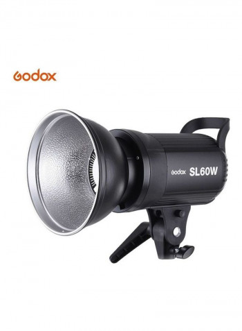 SL-60W 5600K LED Video Light For Photo Studio Photography Black