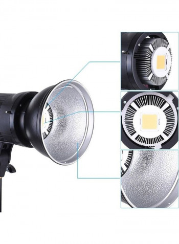 SL-60W 5600K LED Video Light For Photo Studio Photography Black