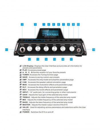 Little Tank D15 Guitar Amplifier