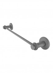 Mercury Collection Towel Bar Matte Grey 36x38.5x3inch
