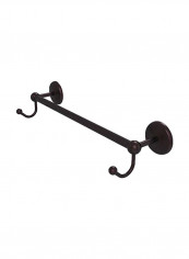 Prestige Monte Carlo Collection Integrated Hooks Towel Bar Bronze 36inch