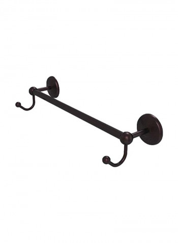 Prestige Monte Carlo Collection Integrated Hooks Towel Bar Bronze 36inch