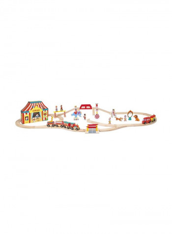 52-Piece Story Express Circus Playset