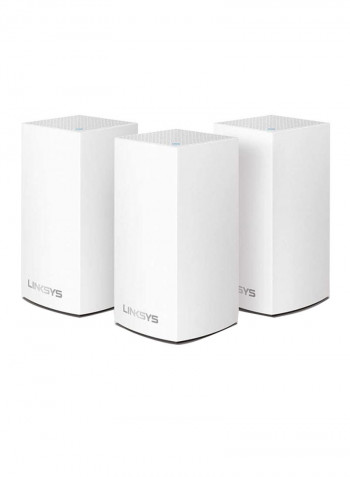 Velop Dual-Band Home Mesh WiFi System, Pack Of 3 White