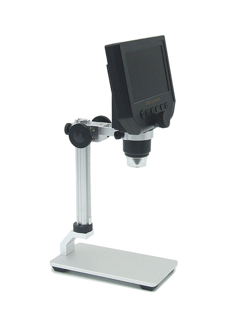 Digital Video Microscope With Stand 2500mAh Silver/Black