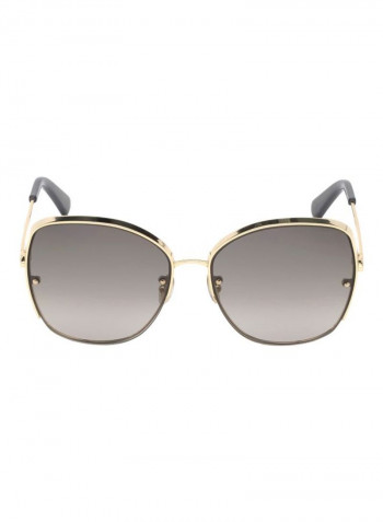 Women's UV Protected Butterfly Sunglasses - Lens Size: 60 mm