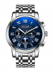 Men's Stainless Steel Chronograph Watch LEN67837
