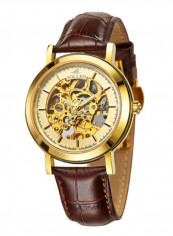 Men's Leather Analog Watch LEN67938