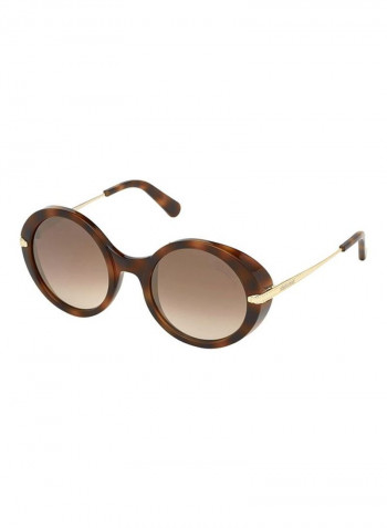 Women's UV Protected Oval Sunglasses - Lens Size: 54 mm