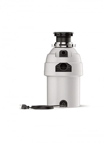 Garbage Disposal White/Black 8.5x8.5x16inch