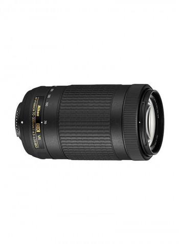 AF-P DX NIKKOR 70-300mm f/4.5-6.3G ED VR Telephoto Camera Lens Black