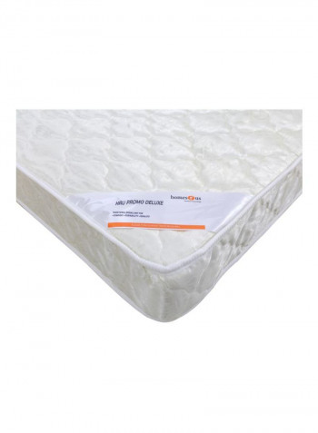 Promo Deluxe Spring Mattress White 180x200centimeter