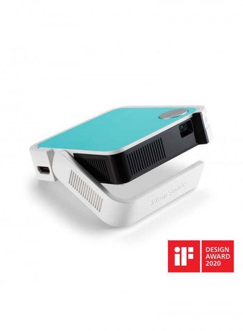 M1 Mini Plus Smart LED Pocket Cinema Projector VS18107 White/Black/Blue