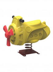 Rocking Helicopter Spring Rider Seesaw 78x 40x 88centimeter