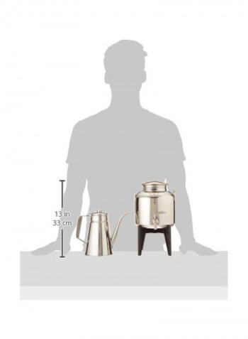 Stainless Steel Water Dispenser With Spigot Silver