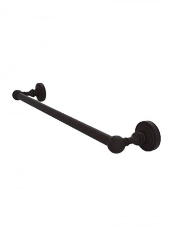 Brass Towel Bar Black 36inch