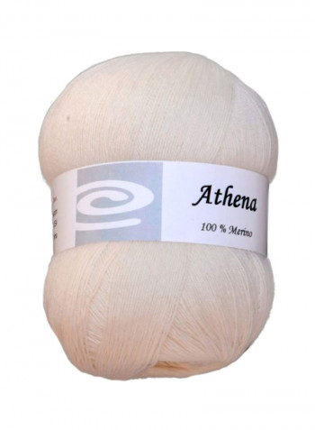 Athena Yarn White 800yard