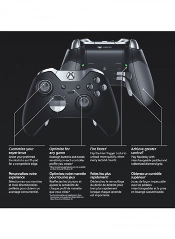 Elite Wireless Controller - Black